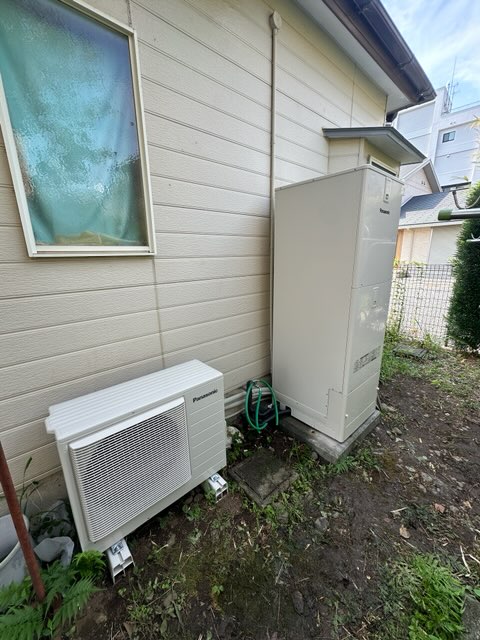 エコキュート交換・故障　Panasonic　フルオート３７０L｜沼津市・M様邸