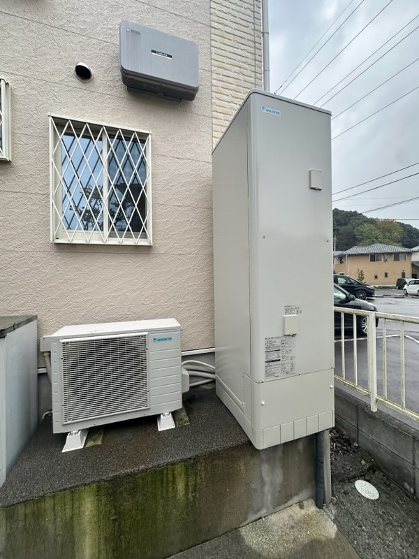 [エコキュート故障・交換 ] 370L⇒460Lへ　４３万円！（ダイキン）｜伊豆の国市・A様邸